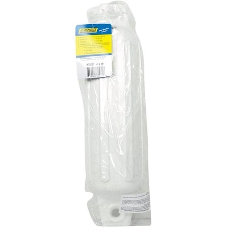 Taylormade-Adidas Taylor Made 79001 Boat Fender  White - 4 x 16 in. 8129736